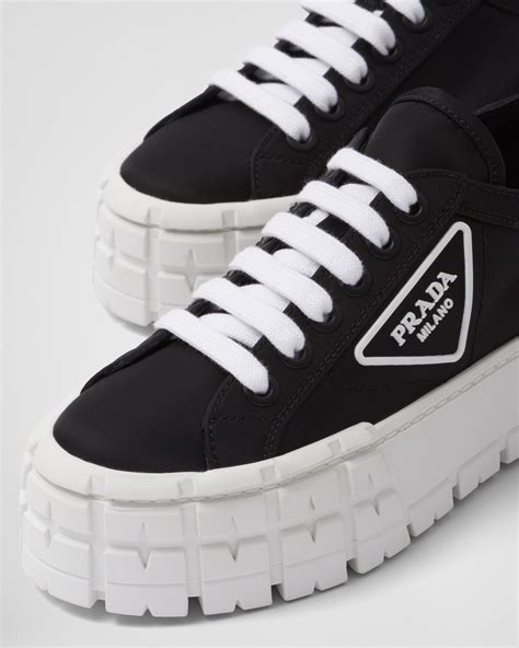 prada double wheel low trainers|Prada shoes.